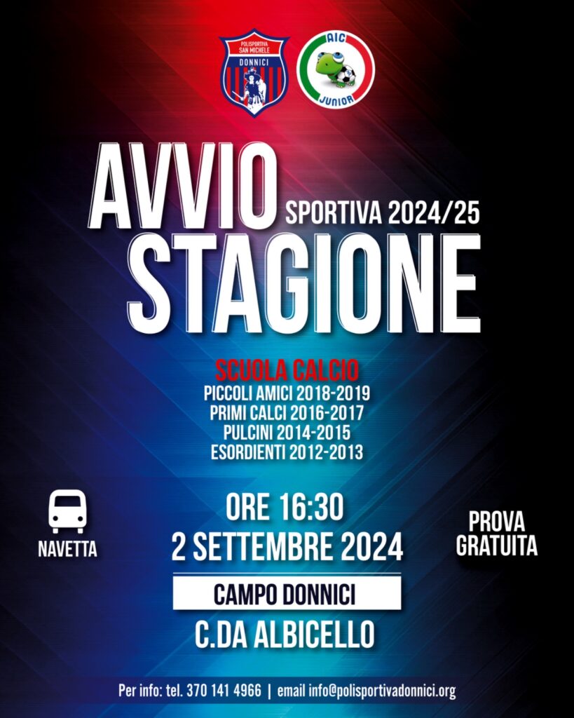 AvvioSS2425-819x1024 Avvio Scuola Calcio - stagione sportiva 2024/2025