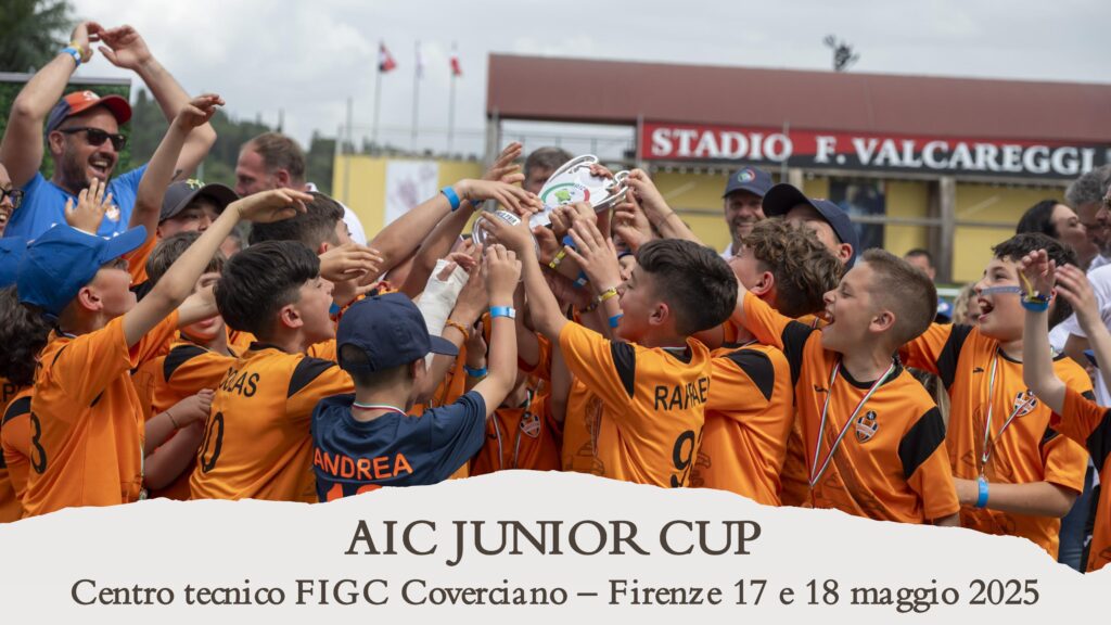 Presentazione-AIC-Junior-Cup-2025_001-1024x576 Settore Giovanile: Si va a Coverciano per l'AIC JUNIOR CUP 2025